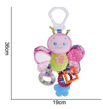 Plush toy lathe hanging butterfly   ITEM NO.： W011241