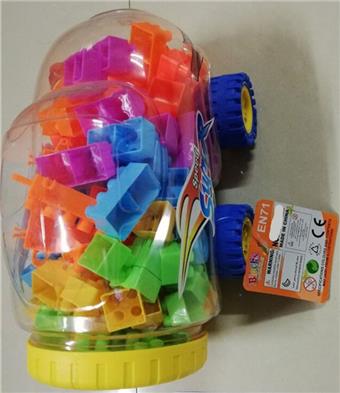 Self assembling building blocks (130 pieces)   ITEM NO.： W013370