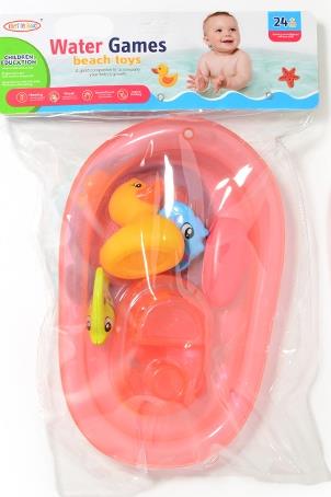 6 bathroom water play set   ITEM NO.： W012740