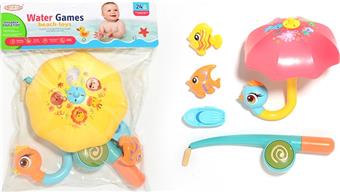 5 bathroom fishing and water play set   ITEM NO.： W012738