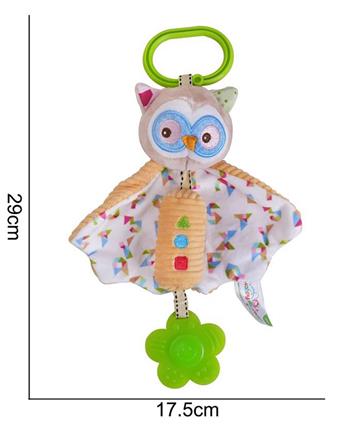 Plush toy cloak bed hanging wind chime owl   ITEM NO.： W011256