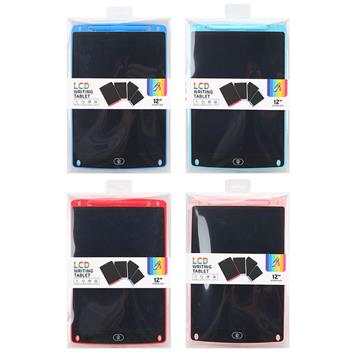 4-color 12 inch LCD, ABS LCD writing board, monochrome screen (including one CRR205 battery)   ITEM NO.： W012870