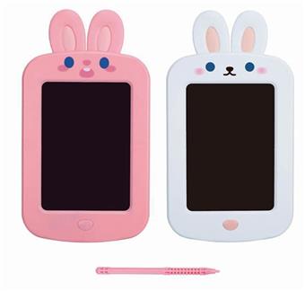 2-color 8.5-inch LCD, ABS LCD writing board, rabbit color screen (including one CRR205 battery)   ITEM NO.： W018211