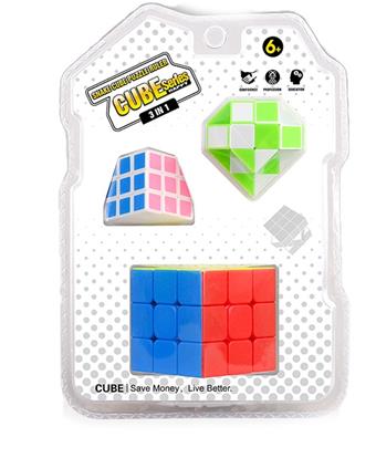 Real color Rubik's Cube Magic Ruler Science and Education Set GCC   ITEM NO.： W015761