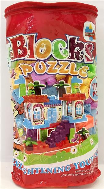 (GCC) 170PCS self assembling building blocks   ITEM NO.： W013411