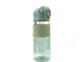 Water bottle (600ml) material: PC,SILICONE   ITEM NO.： W007562