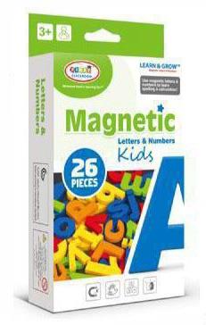 Magnetic digital symbol card head box (2.5 inches) 26pcs   ITEM NO.： W015328