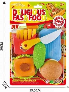 The combination of suction board, home style, hamburger, and qiqile   ITEM NO.： W017215