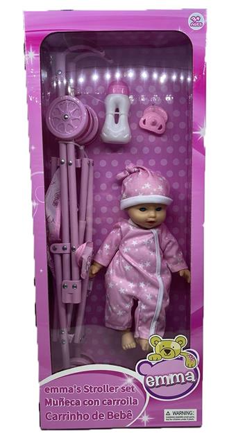 Plastic cart with IC doll   ITEM NO.： W011900