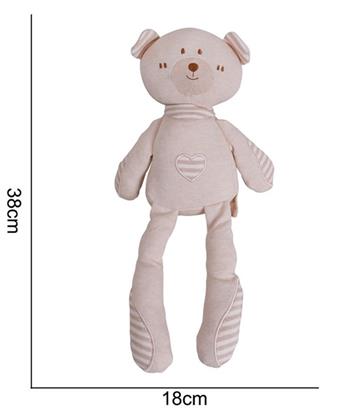Plush toys made of organic cotton to soothe teddy bears   ITEM NO.： W011352
