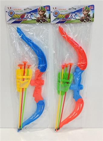 Solid colored bow and arrow   ITEM NO.： W018272