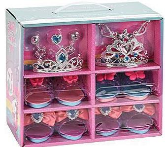 Comb Crown Shoe Jewelry Combination (2 Mixed Styles)   ITEM NO.： W017253