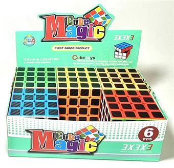 Fourth order carbon brazing puzzle cube (regular 4th order puzzle cube) (6PCS whole box price)   ITEM NO.： W018219