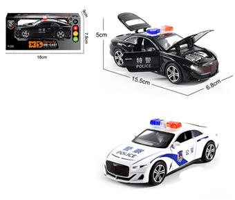 English 1:32 die cast zinc alloy lighting and sound effects Bentley Mulina police car/special police car model   ITEM NO.： W009180