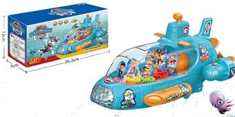 Wangwang Team Rotating Color Roller Submarine Spotlight Effect (Universal)   ITEM NO.： W006760