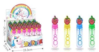 14CM Cartoon Strawberry Bubble Stick (24PCS)   ITEM NO.： W014025