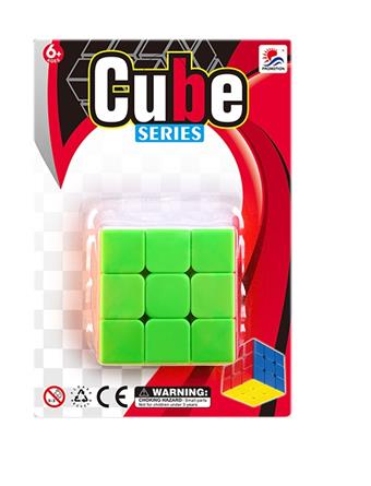 Real color third-order Rubik's Cube GCC   ITEM NO.： W015750