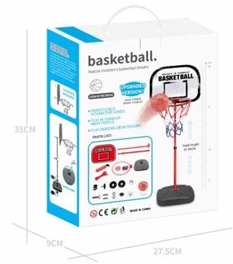 Iron Basketball Stand (Iron Frame) - Children's Toy Sports Outdoor   ITEM NO.： W008802