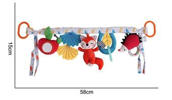 Plush Toy [Strap Bed Wrap] Forest Animal   ITEM NO.： W011489