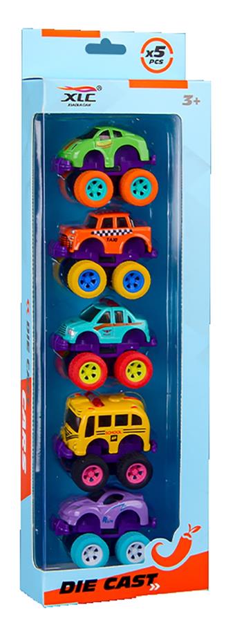 5 sets of alloy Q-version regenerative cars, 2 mixed models   ITEM NO.： W012059