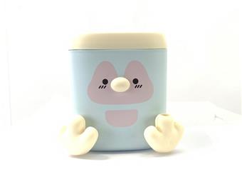 (Penguin) Pen holder (with built-in pencil sharpener) Material: PP   ITEM NO.： W007582