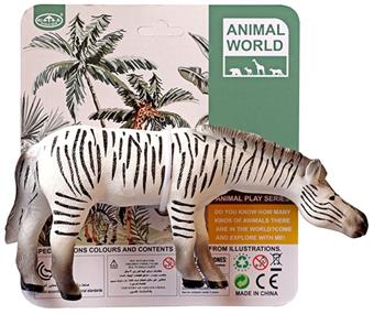 Soft rubber, animal glue, zebra   ITEM NO.： W006712