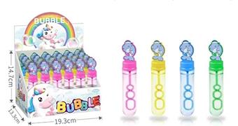 14CM Cartoon Dolphin Bubble Stick (24PCS)   ITEM NO.： W014038
