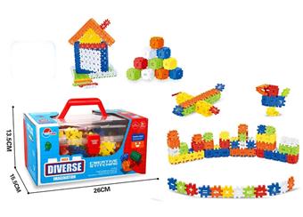 Puzzle Boy DIY Digital Building Blocks (220PCS)   ITEM NO.： W005604