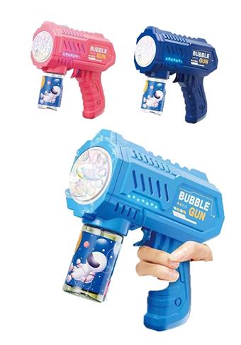 Electric space bubble gun   ITEM NO.： W014261