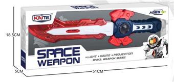 Space Projection Knife (Excluding Electricity) Single Color (CPC)   ITEM NO.： W018334