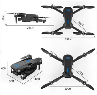 Remote controlled drone quadcopter remote controlled aircraft brushless dual camera optical flow 480p   ITEM NO.： W009719