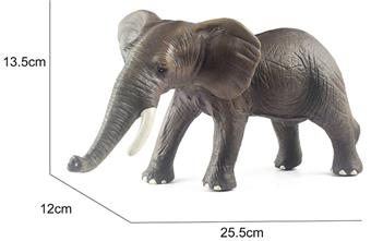 Soft rubber, vinyl animals, elephants   ITEM NO.： W006680