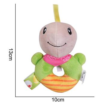 Plush Toy Round Hand Ringing Turtle   ITEM NO.： W011452
