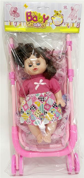 Iron trolley with doll   ITEM NO.： W011933