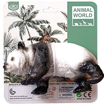 Soft rubber, vinyl animals, pandas   ITEM NO.： W006710