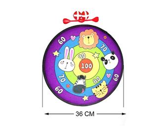 Sports toy 36CM fabric adhesive ball dart target   ITEM NO.： W008934