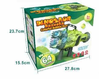 Space dinosaur bubble gun   ITEM NO.： W013919