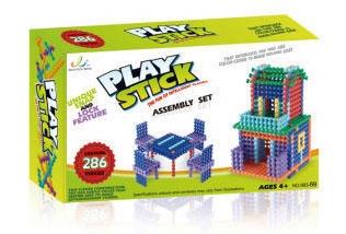 286PCS Diamond Stick Building Blocks   ITEM NO.： W018201