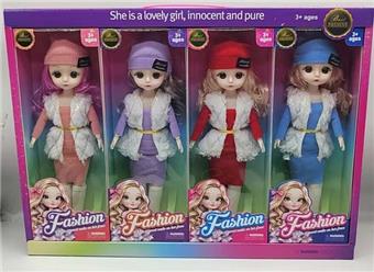 12 inch doll (4 mixed styles) (price per box)   ITEM NO.： W017439