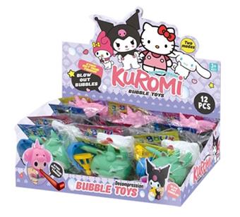 Kuromi Blows Dragon Bubbles (12PCS)   ITEM NO.： W013884