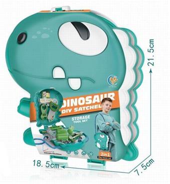Dinosaur Tool House Backpack (GCC)   ITEM NO.： W017477