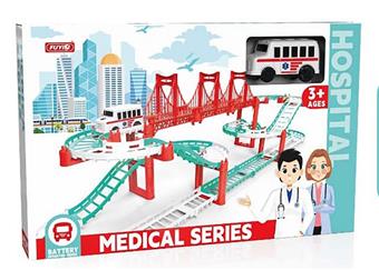 57PCS hospital electric rail cars   ITEM NO.： W005549