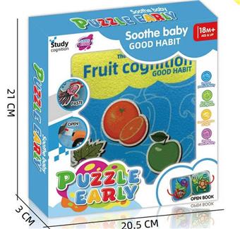 Puzzle early education book   ITEM NO.： W013656
