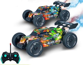 Charging PVC light spray high-speed remote control vehicle (including electricity)   ITEM NO.： W018039