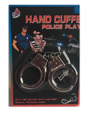 Stainless steel handcuffs   ITEM NO.： W018169