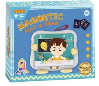 Geometric magnetic puzzle writing board   ITEM NO.： W017511