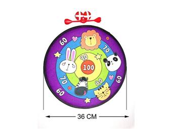 Sports toy 36CM fabric adhesive ball dart target   ITEM NO.： W008940