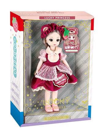 Play house accessories 12 inch fashionable strawberry bear clothing Barbie princess   ITEM NO.： W008332
