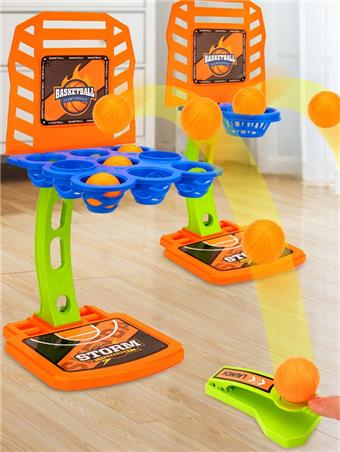 2-in-1 catapult basketball shooting machine (CPC)   ITEM NO.： W017047
