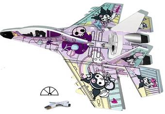 Kuromi electric flying aircraft   ITEM NO.： W006766